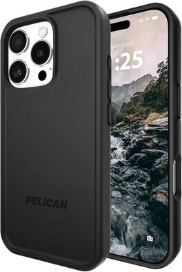 Pelican - Protector with MagSafe Case - iPhone 16 Pro - Black