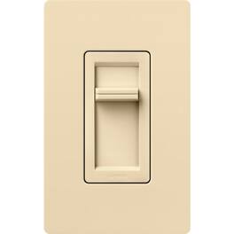 Lutron - Lumea 150 W Slide Dimmer Switch 1 pk - Ivory