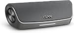 Front. Cleer - Cleer Scene Bluetooth Speaker – Waterproof IPX7, 12H Playtime, Deep Bass, Mic, Portable - Grey.