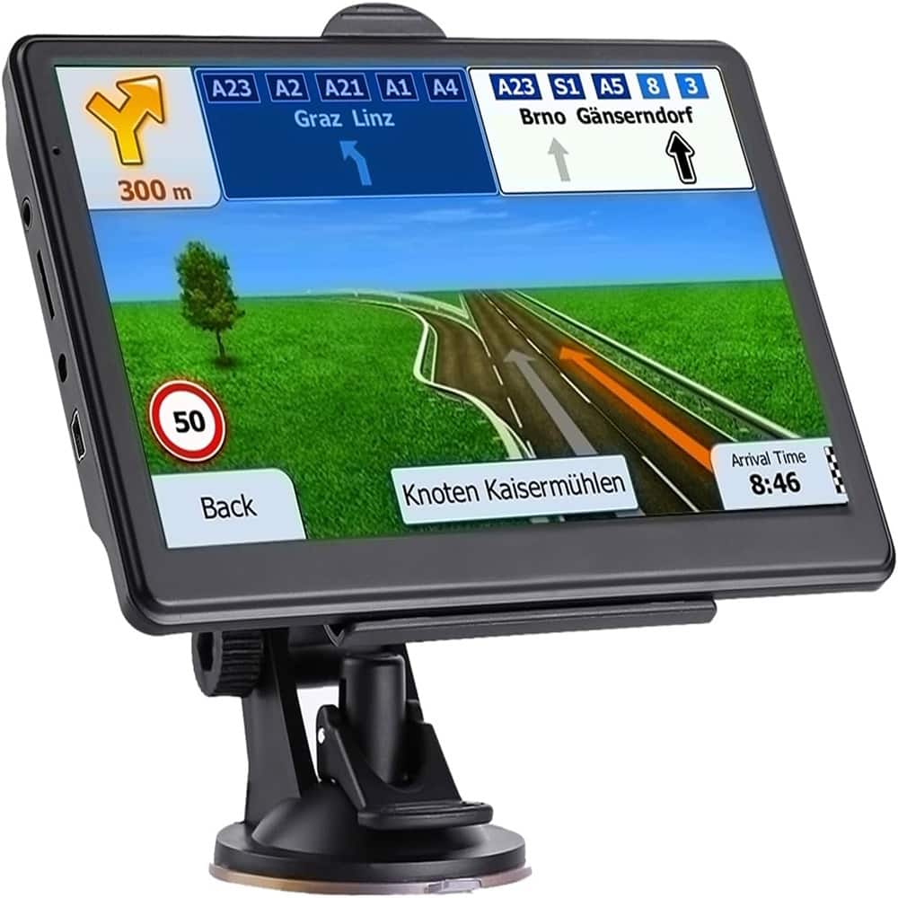RTMB - GPS Truck RV Navigator with 7-inch Touch Screen, Up-to-Date 2025 Vehicle GPS
