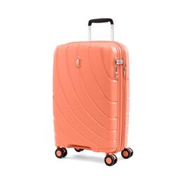 Atlantic - Luggage Hardside Expandable Carry On Spinner - Coral Orange