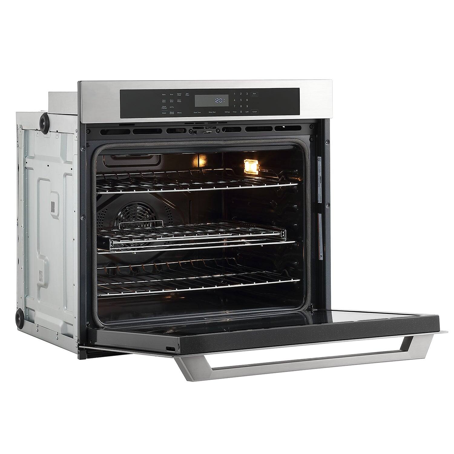 Back. Rangaire - Rangaire 30" Single Electric Wall Oven Self-cleaning Air Fry True Convection Stainless Steel RWOS301GS - Stainless Steel.