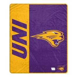 Pegasus - Northern Iowa Panthers 50" x 60" Endzone Ultra Soft Throw Blanket - Multicolor