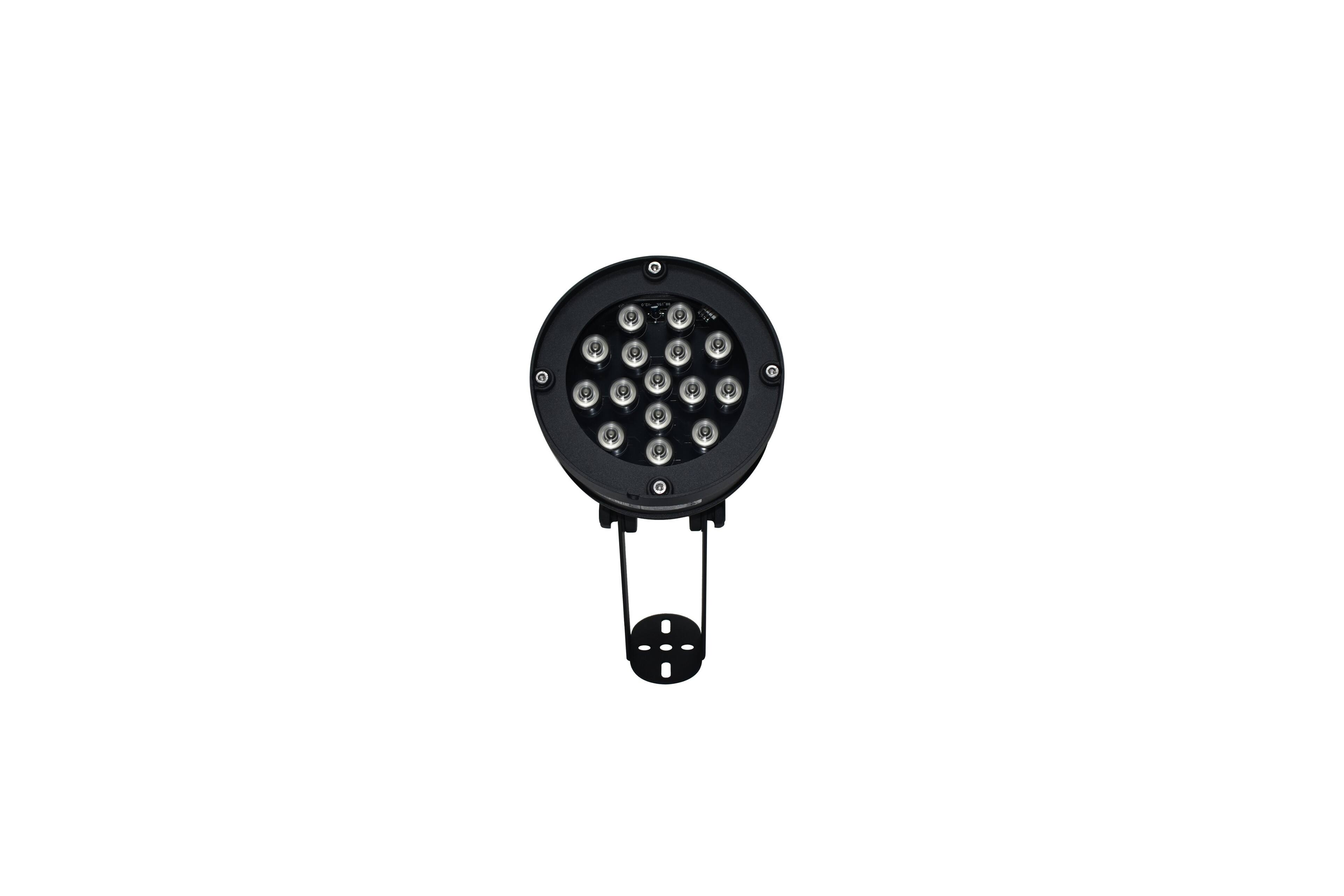 Alt View 1. SPT - Outdoor 850nm Infrared Illuminator with 147 LEDs – 130° Wide Beam, 180 ft Range.