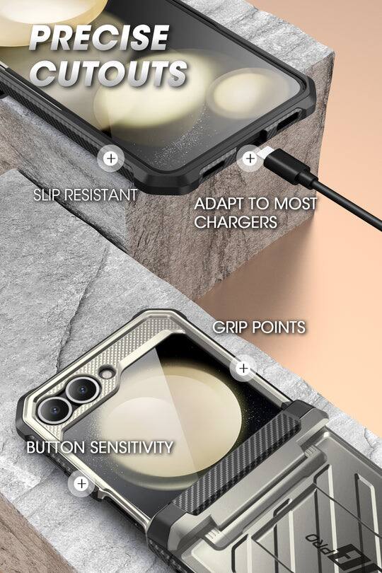 PRECISE CUTOUTS  
SLIP RESISTANT  
ADAPT TO MOST CHARGERS  
GRIP POINTS  
BUTTON SENSITIVITY