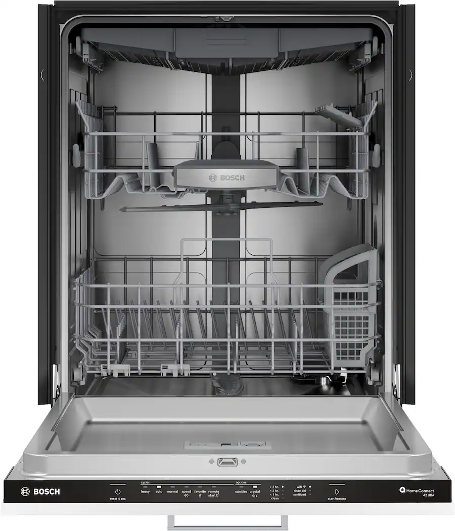 Bosch 800 Series Top Control Smart Built In Tub Dishwasher with