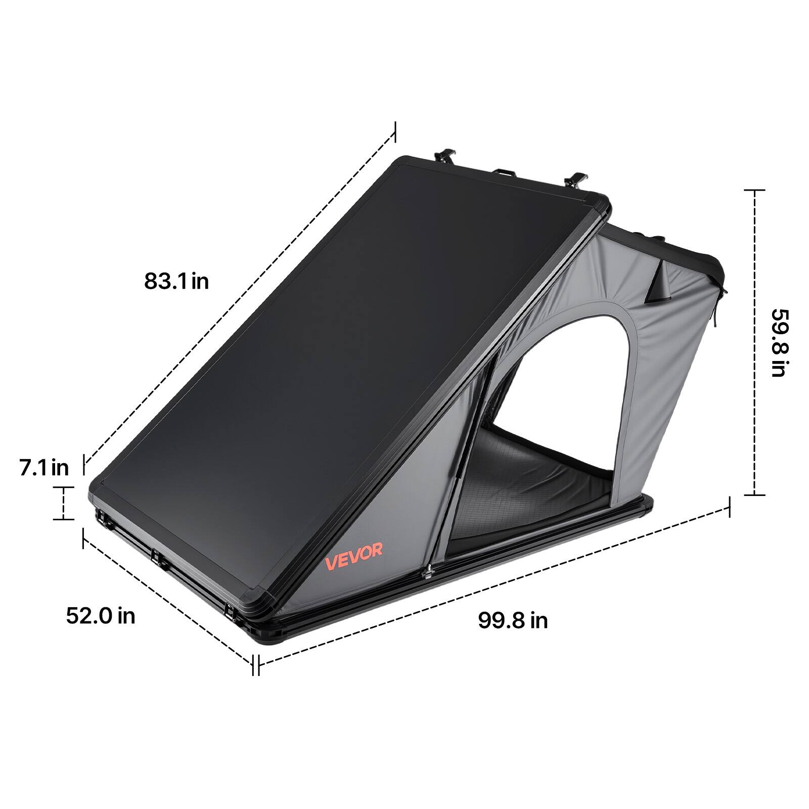 83.1 in  
59.8 in  
7.1 in  
52.0 in  
99.8 in