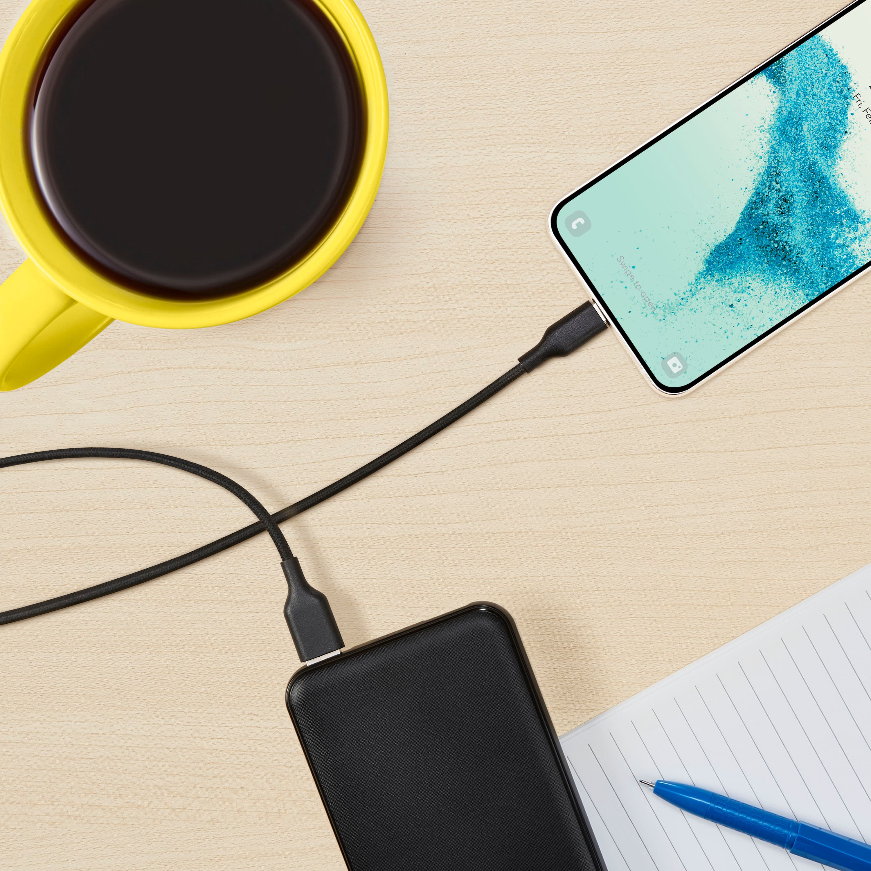 The text on the image reads "Fri, 1 Swipe-to-open 0".