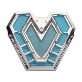 SalesOne LLC - Marvel Black Panther: Wakanda Forever Iron Heart Arc Reactor Magnetic Pin - Black/Red