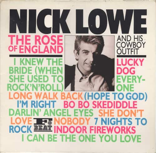 Nick Lowe - Rose Of England   - VINYL LP price history on PriceWatchPro