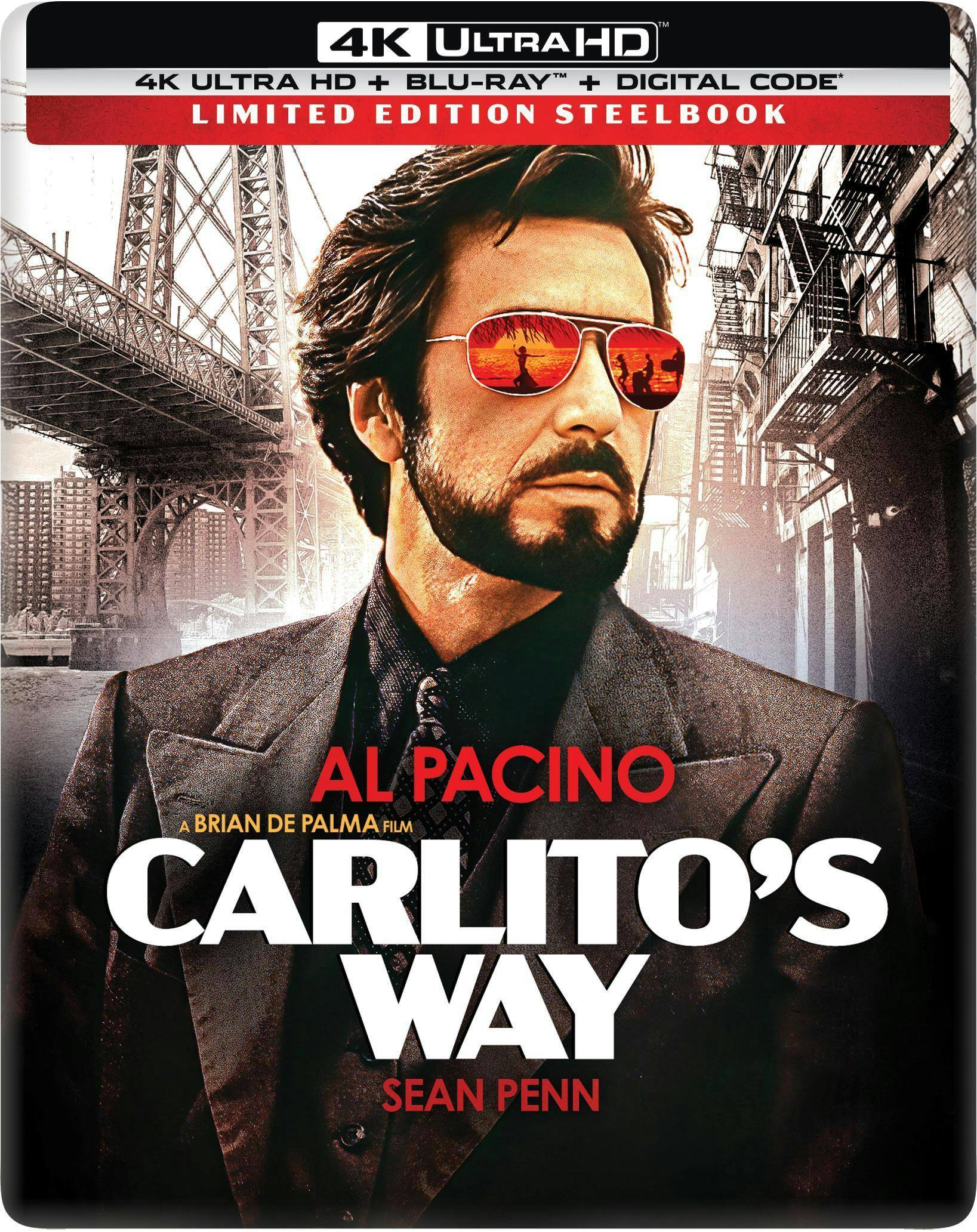 Angle. Carlito's Way (Steelbook)   - 4K Blu-Ray.