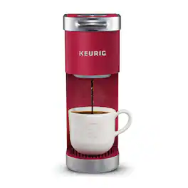 Keurig - K-Mini Plus Single Serve Coffee Maker (Cardinal Refurbished) - Red