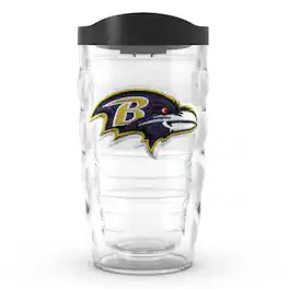 Tervis - Baltimore Ravens 10oz. Emblem Classic Wavy Tumbler with Lid - Multicolor