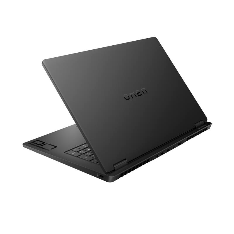 Alt View 4. HP - HP Omen 17 17.3" FHD Gaming,Ryzen AI 9 365,16GB DDR5,1TB SSD,RTX 5060,1-zone RGB backlit,Win 11,Black - Black.