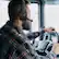 Alt View 9. BlueParrott - Pro B350 Wireless Bluetooth Mono Headset with 98% AI Voice Isolation Mics and Lightweight Headband - Black.