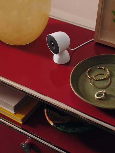 Google Nest Cam Indoor (wired, 3rd gen) Latest Model 2K Video and Google Nest Cam Indoor (wired, 3rd gen) Latest Model 2K Video and