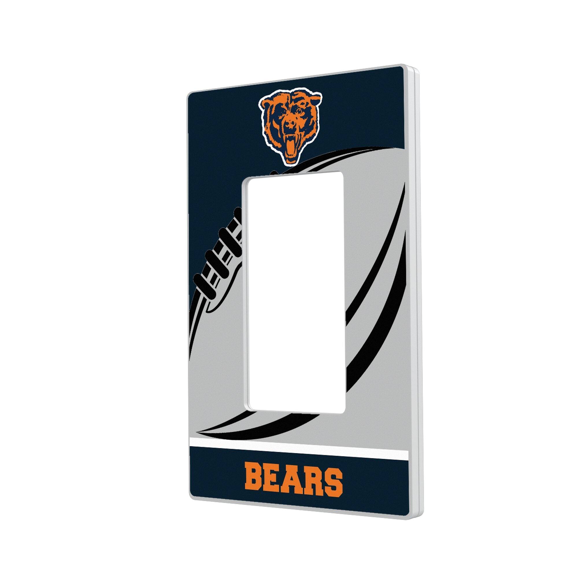 Keyscaper - Chicago Bears Passtime Design Single Rocker Lightswitch Plate - Multicolor price history on PriceWatchPro