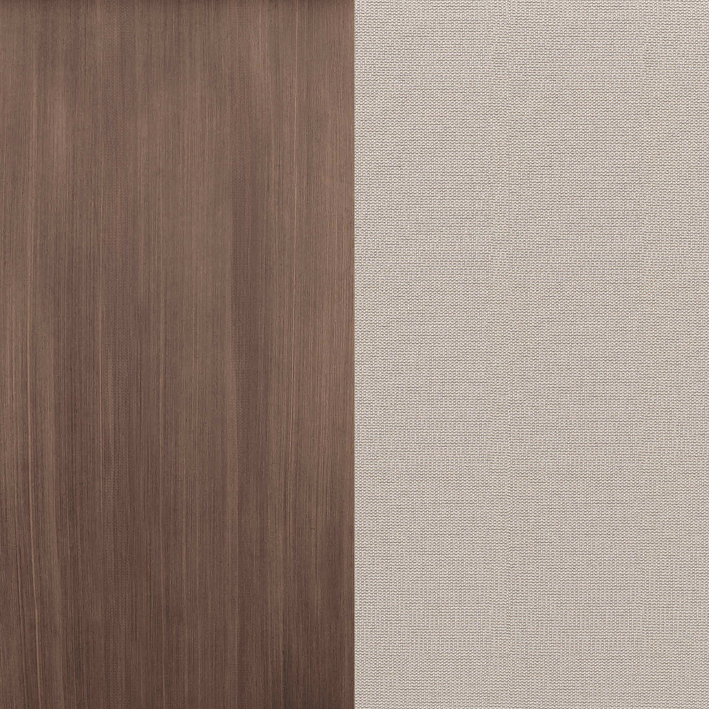 Alt View 10. Martha Stewart - Bedford All-Weather Patio Set with 62" Table and 6 Stackable Dining Chairs - Brown.