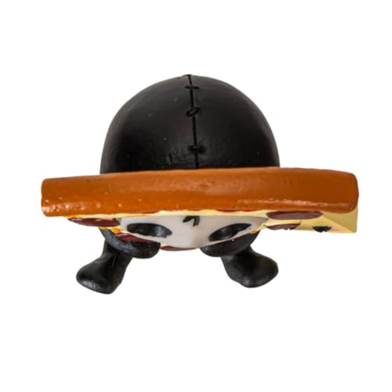 Left. Pacific Trading - Furrybones Peppi Skeleton in Pizza Costume Figurine in Costume 3 inchesTall - Multicolor.