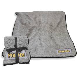 Logo Brands - Pittsburgh Pirates 50" x 60" Frosty Fleece Team Blanket - Multicolor