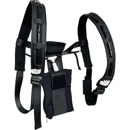 Front. PMI - PMI On-Body Smoke Vest System, Black.