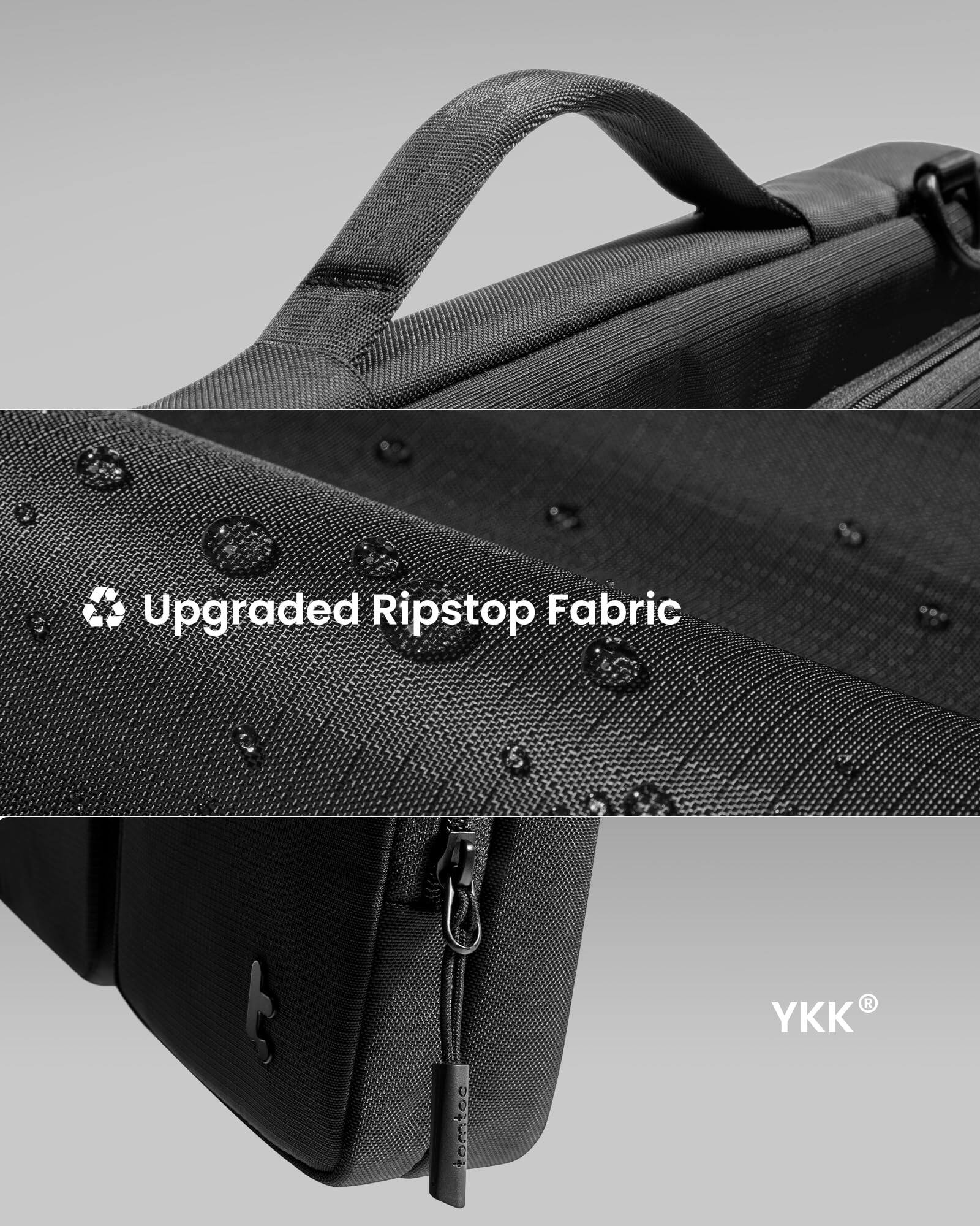 Upgraded Ripstop Fabric

tomtoc

YKK®