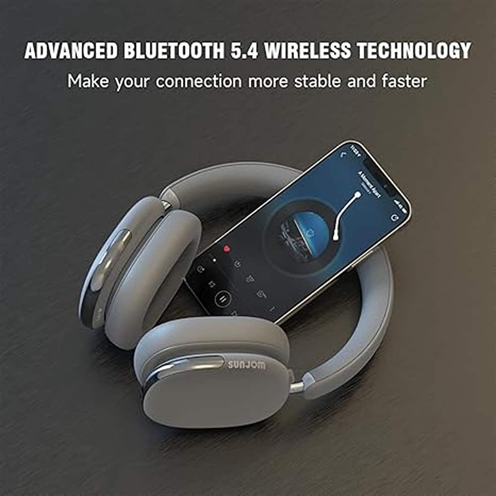 Schertz - Playtime Bluetooth Over-Ear Headphones | Pro-Level ANC/ENC, Wireless with Built-In Microphone, Type-C Charging – Ideal f