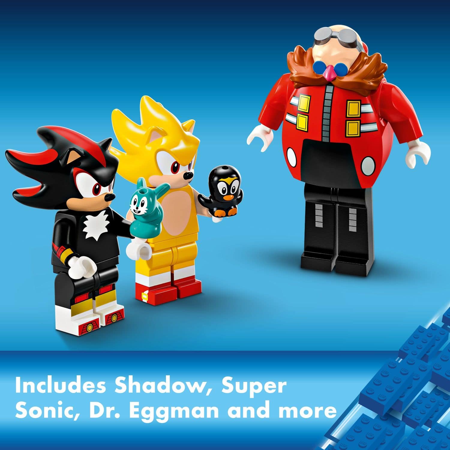 LEGO Sonic The Hedgehog: Super Sonic Vs. Egg Drillster Gaming Toy ...