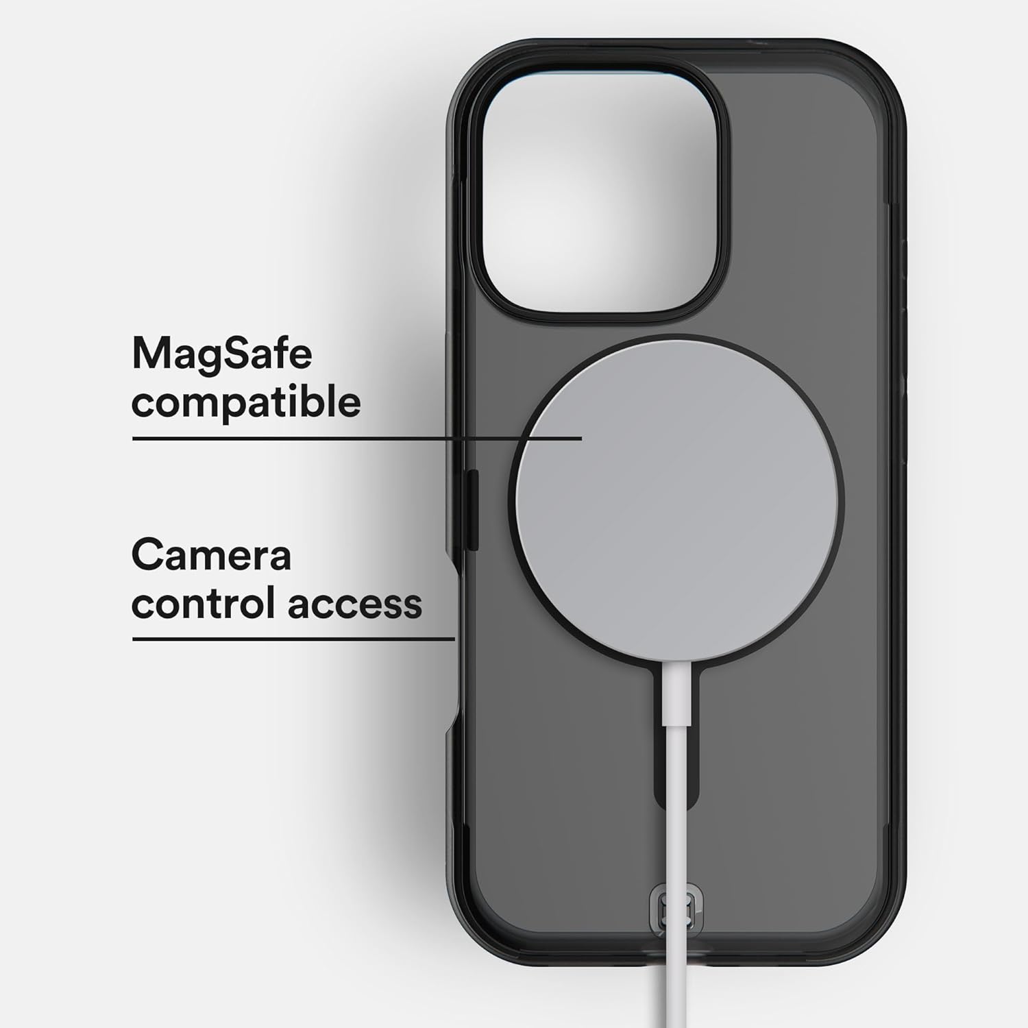 MagSafe compatible  
Camera control access