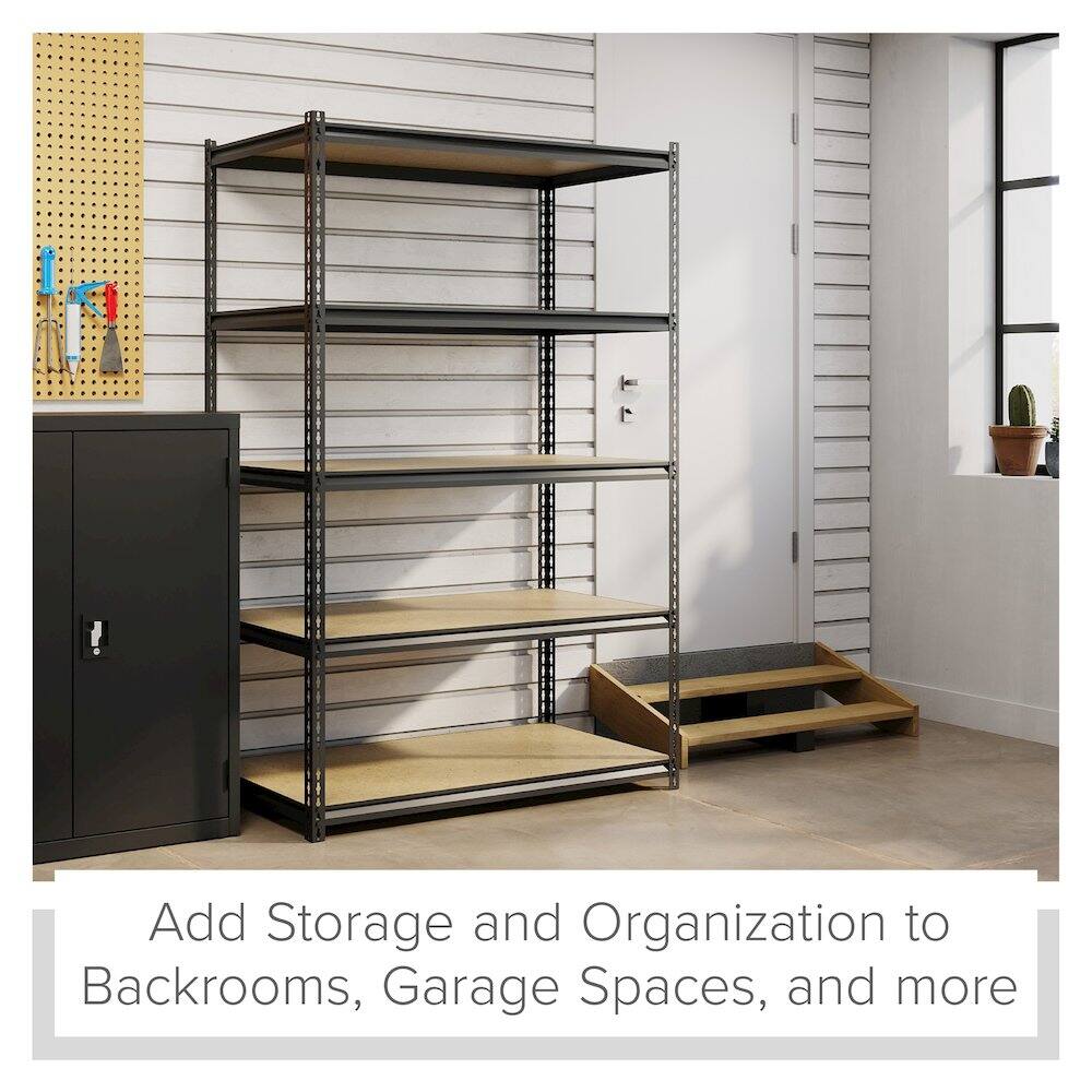Add Storage and Organization to Backrooms, Garage Spaces, and more