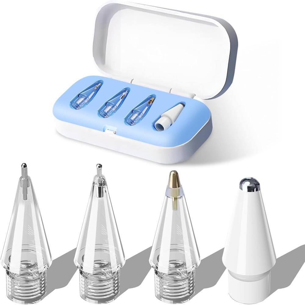 RTMB - Apple Pencil Pro Pencil Tips Case Replacement, USB-C/2nd/Gen 1st - Blue