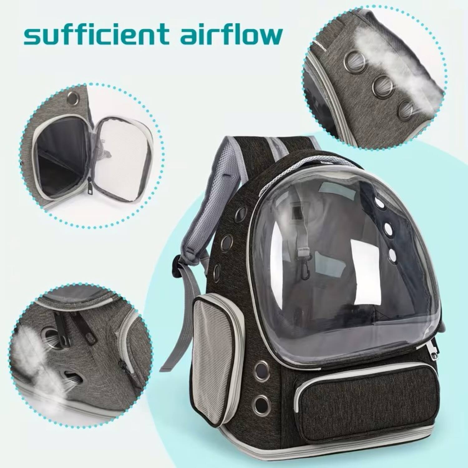 sufficient airflow
