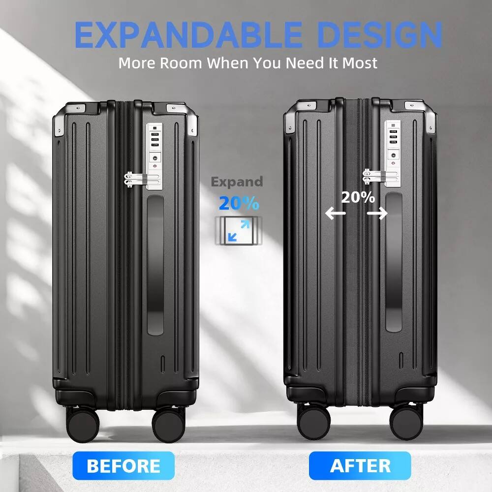 EXPANDABLE DESIGN  
More Room When You Need It Most  

Expand 20%  

BEFORE  
AFTER