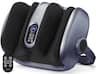 Miko - MAS II Foot, Leg & Calf Massager with Heat, Air Compression, Shiatsu Kneading, 5 Pressure Levels & Adjustable Bar - Charcoal