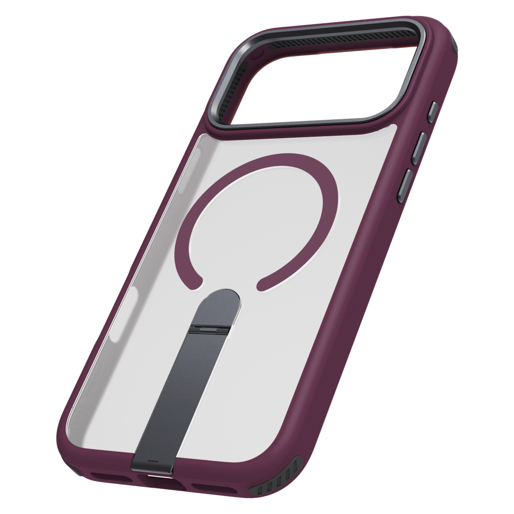 Alt View 1. Prodigee - Formula K1 MagSafe Case for Apple iPhone 18 Pro / 17 Pro - Red.