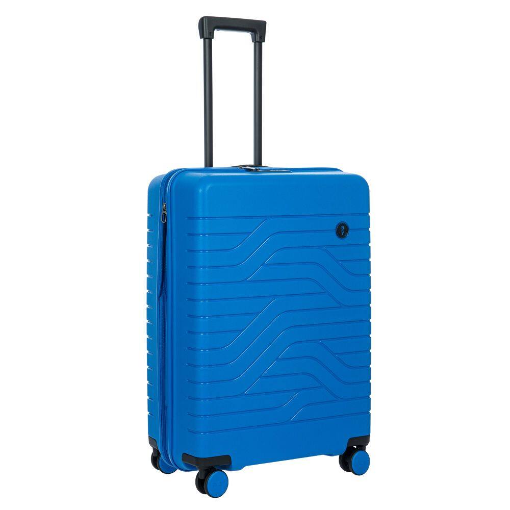 Angle. Bric's - Bric's B|Y Ulisse 28" Expandable Spinner, Electric Blue - Electric Blue.