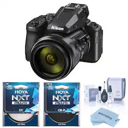 Bundle - Nikon - COOLPIX P950 Digital Camera, with Hoya NXT Plus 67mm HMC UV Filter, Hoya NXT Plus, 67mm HMC Circular