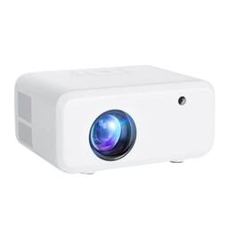 Stock Preferred - Upgraded 4K Projector 40000LMS Native 1080P 3D 5G WiFi & Bluetooth - White