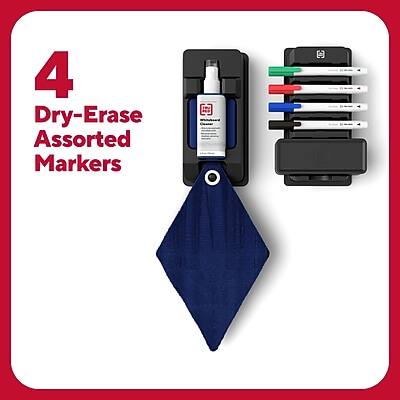 4 Dry-Erase Assorted Markers