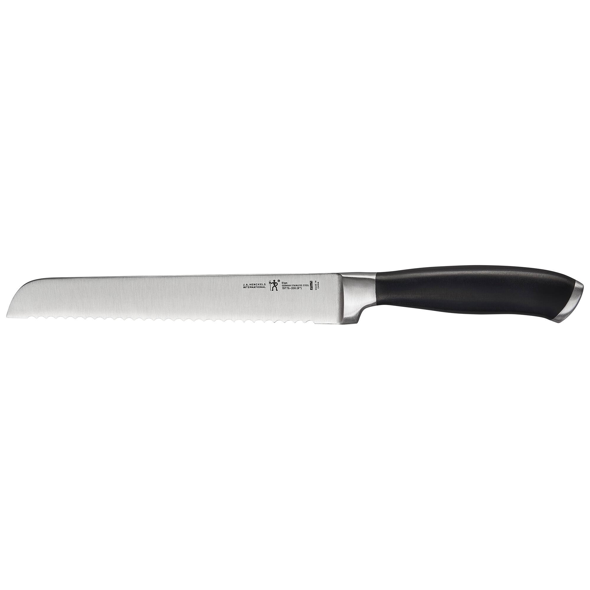 Front. Henckels - Henckels Elan 8-inch Bread Knife - Stainless Steel.