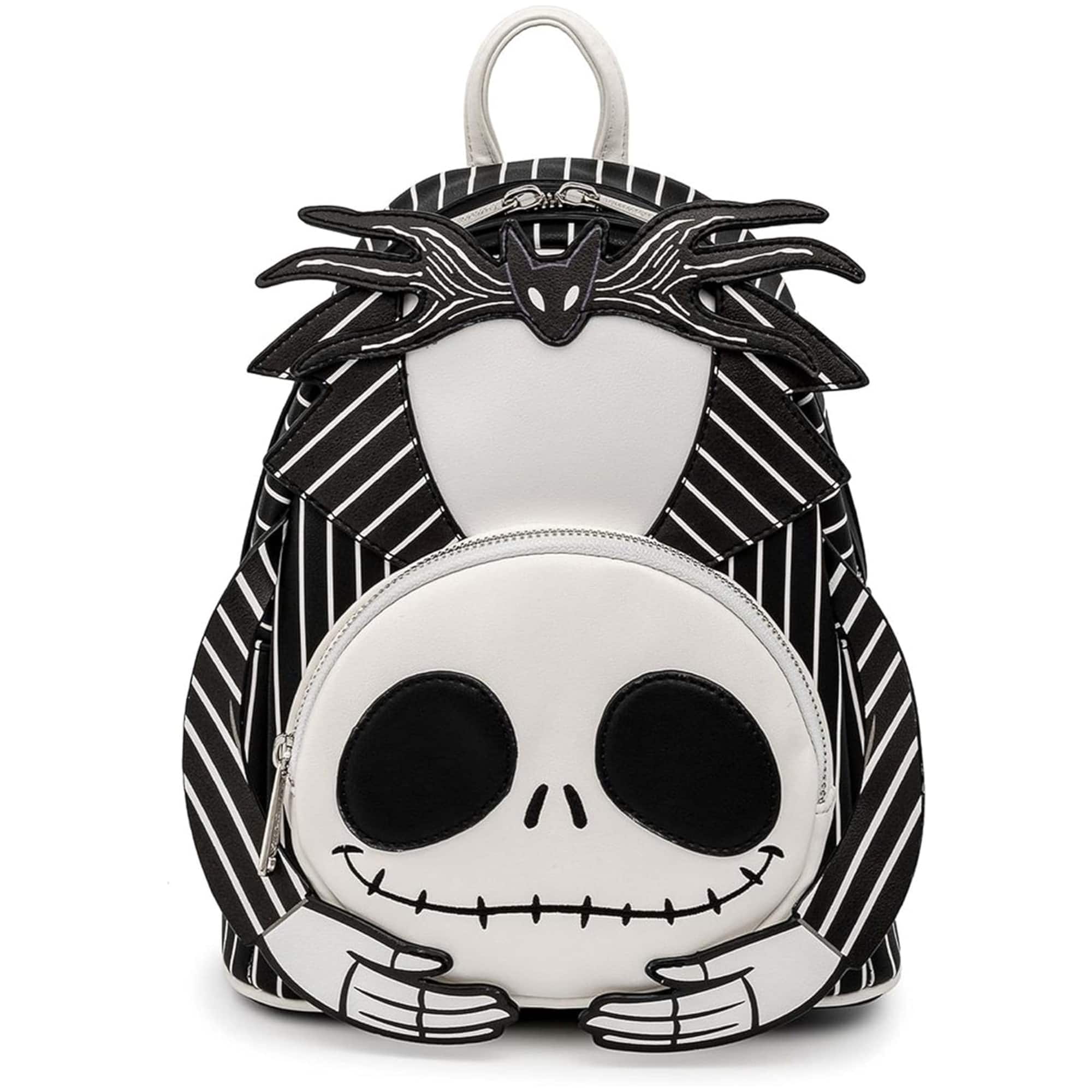Loungefly Disney Nightmare Before Christmas Headless Jack Skellington Double Strap Shoulder Bag - Multicolored