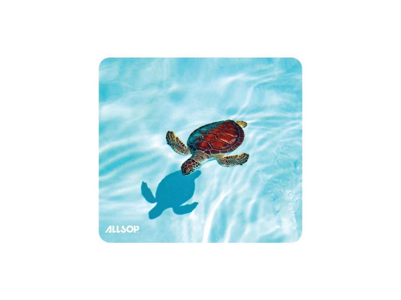 Alt View 2. Allsop - Allsop Naturesmart Mouse Pad Turtle Design 8 1/2 x 8 x 1/10 31425 - Multicolor.