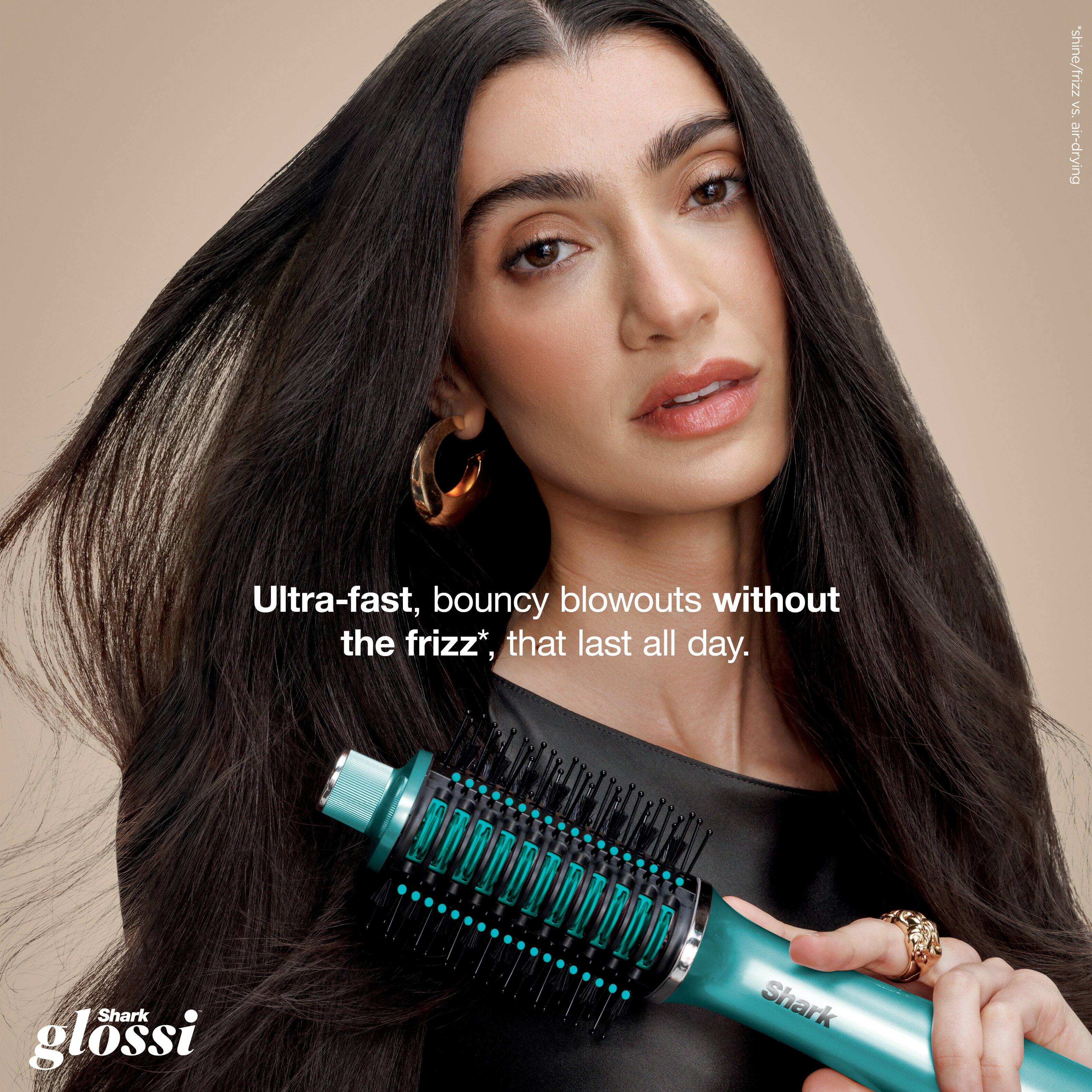 Shine/frizz vs air-drying

Ultra-fast, bouncy blowouts without the frizz*, that last all day.

Shark glossi RS

Shark glossi