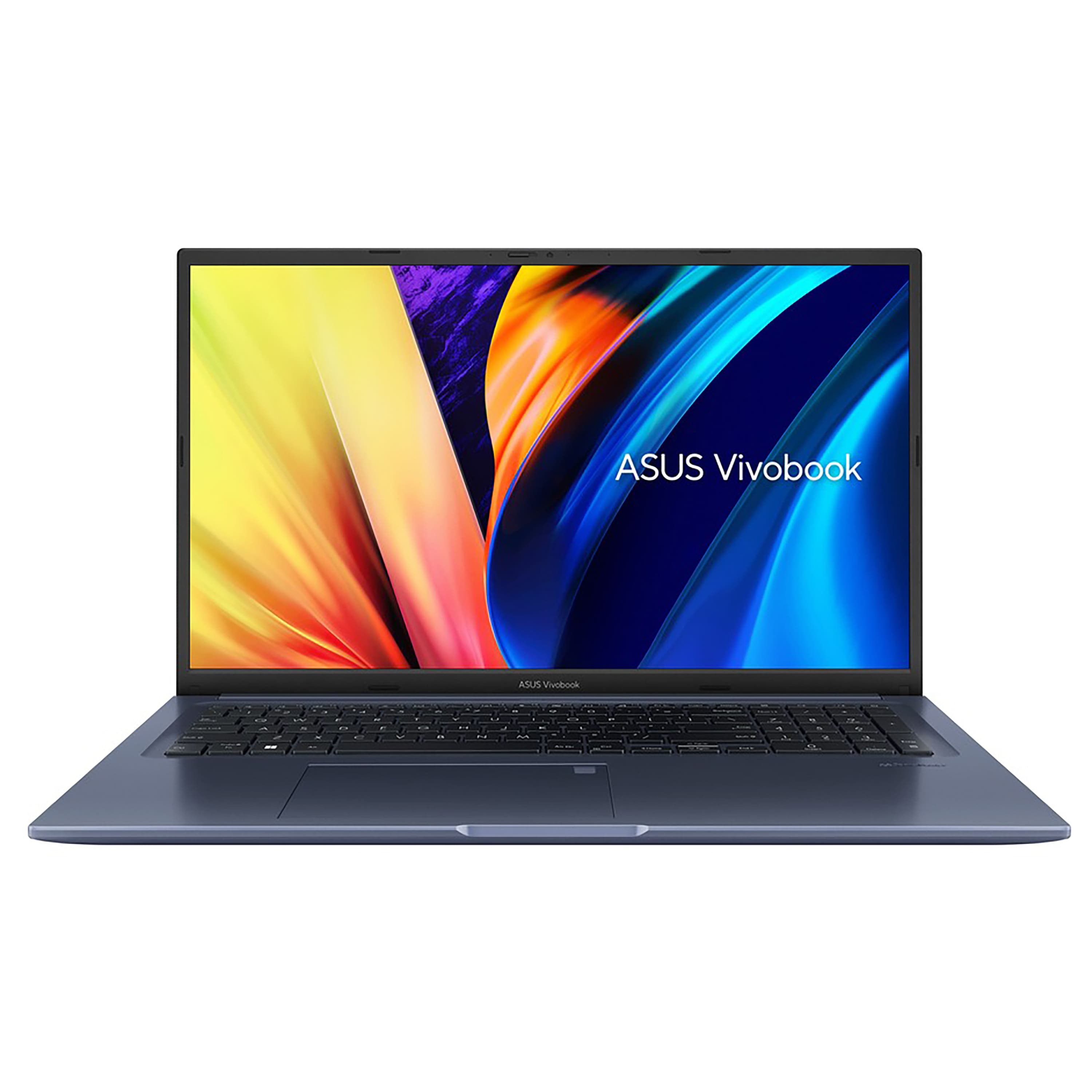 Front. ASUS - 17.3" Laptop - AMD Ryzen 7 - 8 GB Memory - Quiet Blue.