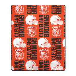 Pegasus - Cleveland Browns 50" x 60" Homefield Stacked Logos Ultra Soft Blanket - Multicolor