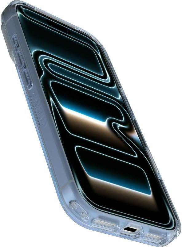 Alt View 1. OtterBox - OtterBox iPhone 17 Pro (Only) Bundle: Symmetry Clear Series+ Case & Screen Protector - Snaps to MagSafe - Ultra-Sleek - Opal Prism (Clear/Multicolor).