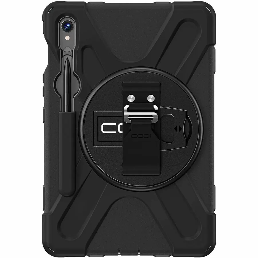 Alt View 7. CODi - CODi Rugged Case for Samsung Galaxy Tab S7/S8/S9/S9 FE/S10 FE 11" - Heavy duty, shock-absorbing case with built-in - Unknown.