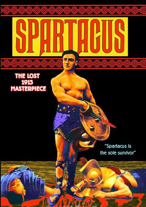 Front. Spartacus (Silent) - DVD.