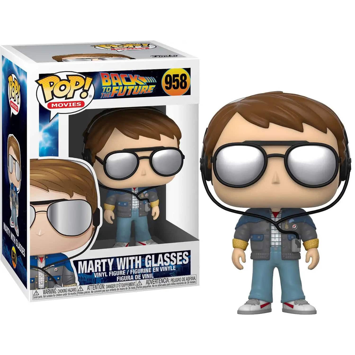Funko Pop! Back to the Future - Marty with Glasses
