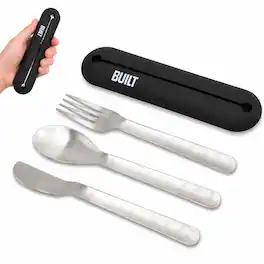 Built - Silicone Utensil Case Set - Black